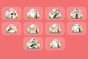 Dentist Illustration Pack, a Person Illustration by baii09 (Thumbnail 4 of 4)