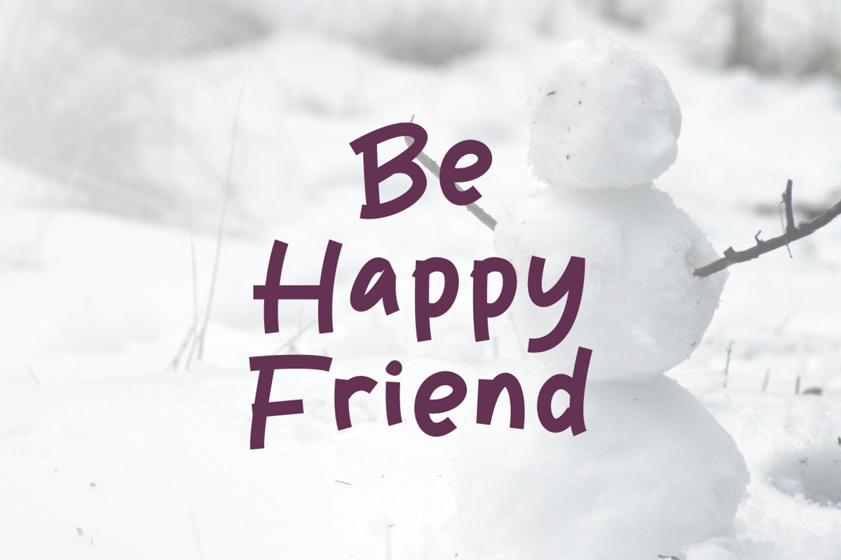 Winter Friendly - Font, a Handwritten Font by artchiles_design (Photo 3 of 5)