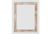 Realistic wooden frames bundle PNG, an Object Illustration by Bubert Art (Thumbnail 6 of 10)