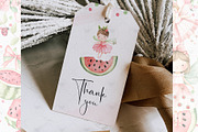 Watermelon Fairy Clipart Summer, an Illustration by BigCakeBee (Thumbnail 4 of 4)