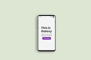 Animated Galaxy S10 Mockup, a Device Mockup by Modern Studio (Thumbnail 3 of 4)