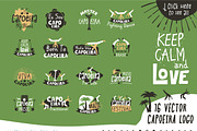 Capoeira Brazilian martial art logo, an Object Graphic by Kseniia Kuznetsova (Thumbnail 3 of 6)