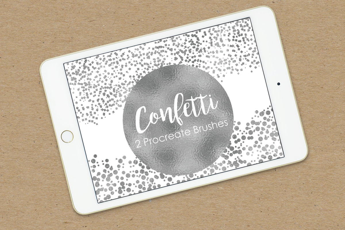 Procreate Confetti Brush Set