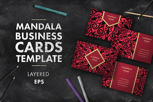 Mandala Business Card 003