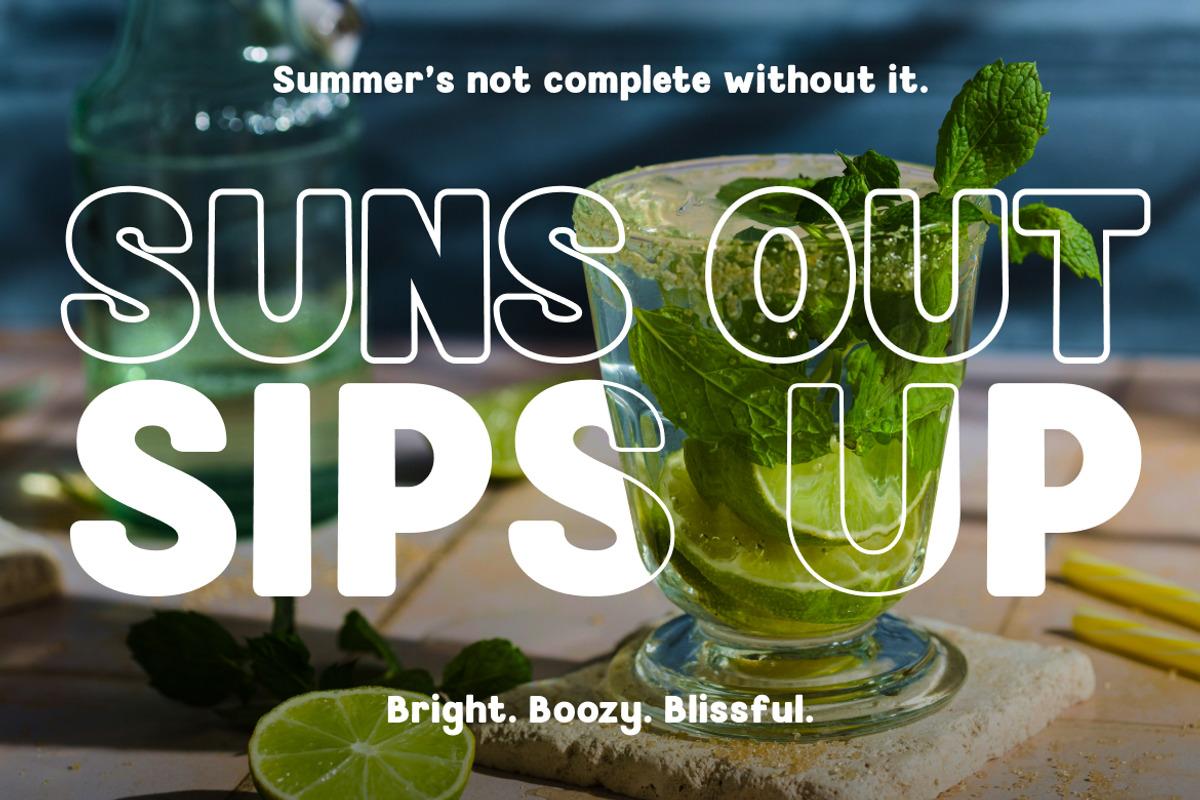 Dolphino Bold Sans Serif Font, a Sans Serif Font by Vadovastd (Photo 5 of 7)