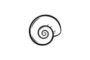 Spiral Seashell SVG Bundle, an Illustration by Gaye Art (Thumbnail 12 of 31)