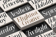 Elighina Serif, a Serif Font by TM Type (Thumbnail 5 of 15)