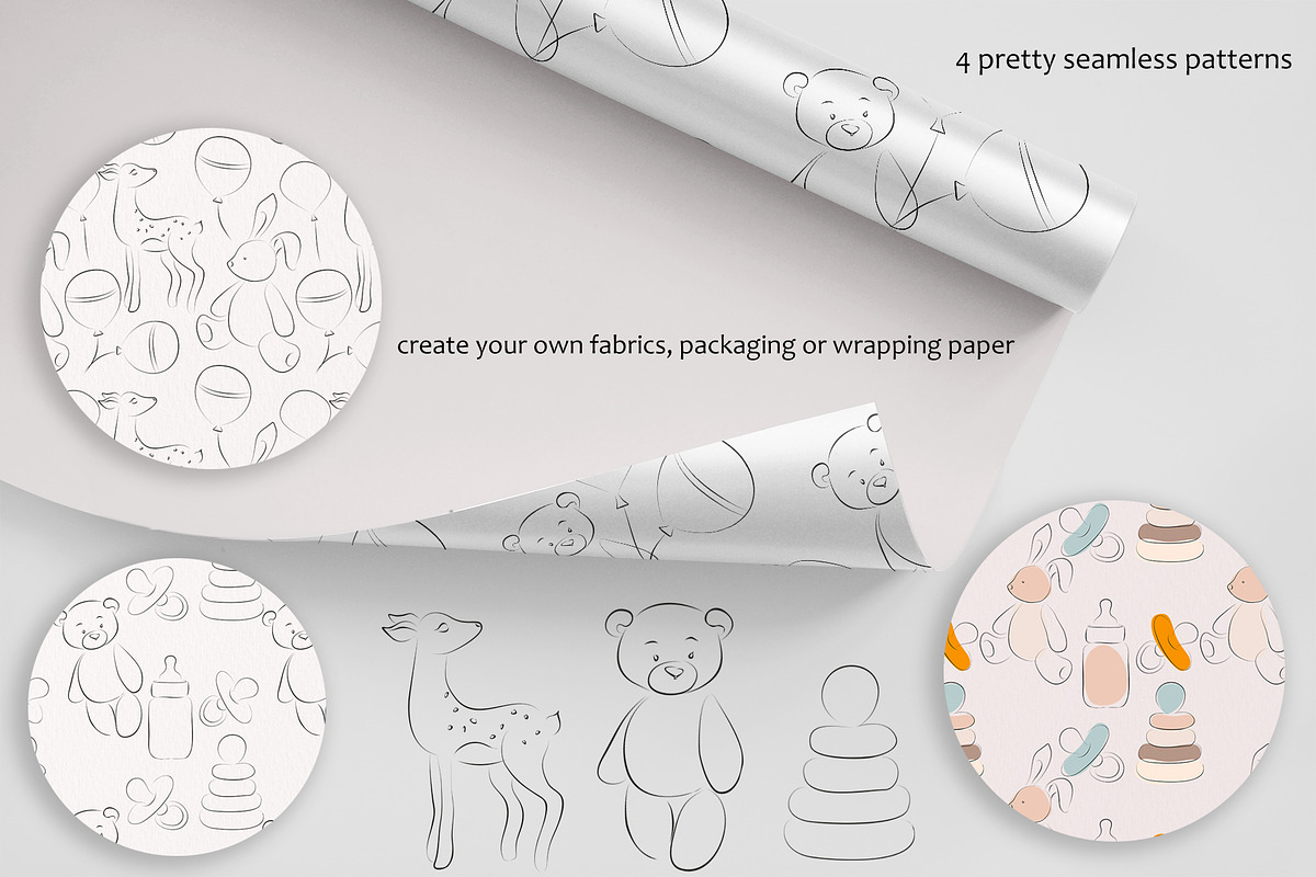 LINE ART COLLECTION COLORS OF LIFE, an Illustration by ArtOLB (Photo 5 of 11)