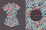 Sea buckthorn Pattern, a Pattern Graphic by watercolor kamill (Thumbnail 3 of 7)