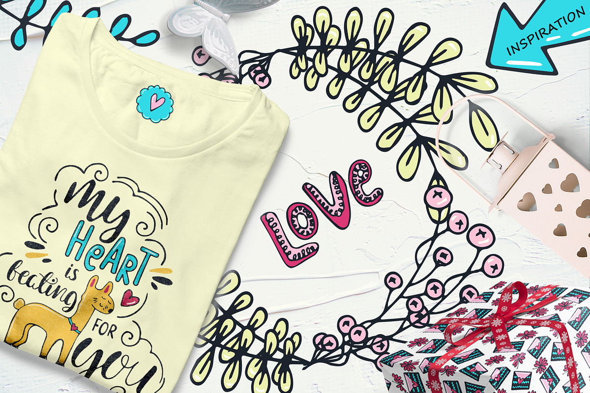 Valentine's day Big Collection, a Decorative Illustration by Kseniya_design (Photo 2 of 10)
