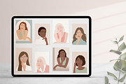 Female Portraits Creator Part 1, a Person Illustration by Irena Art (Thumbnail 9 of 15)