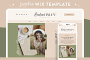 Wix Website Template Azalea Finley, a Wix Template by Design Pixie (Thumbnail 1 of 7)