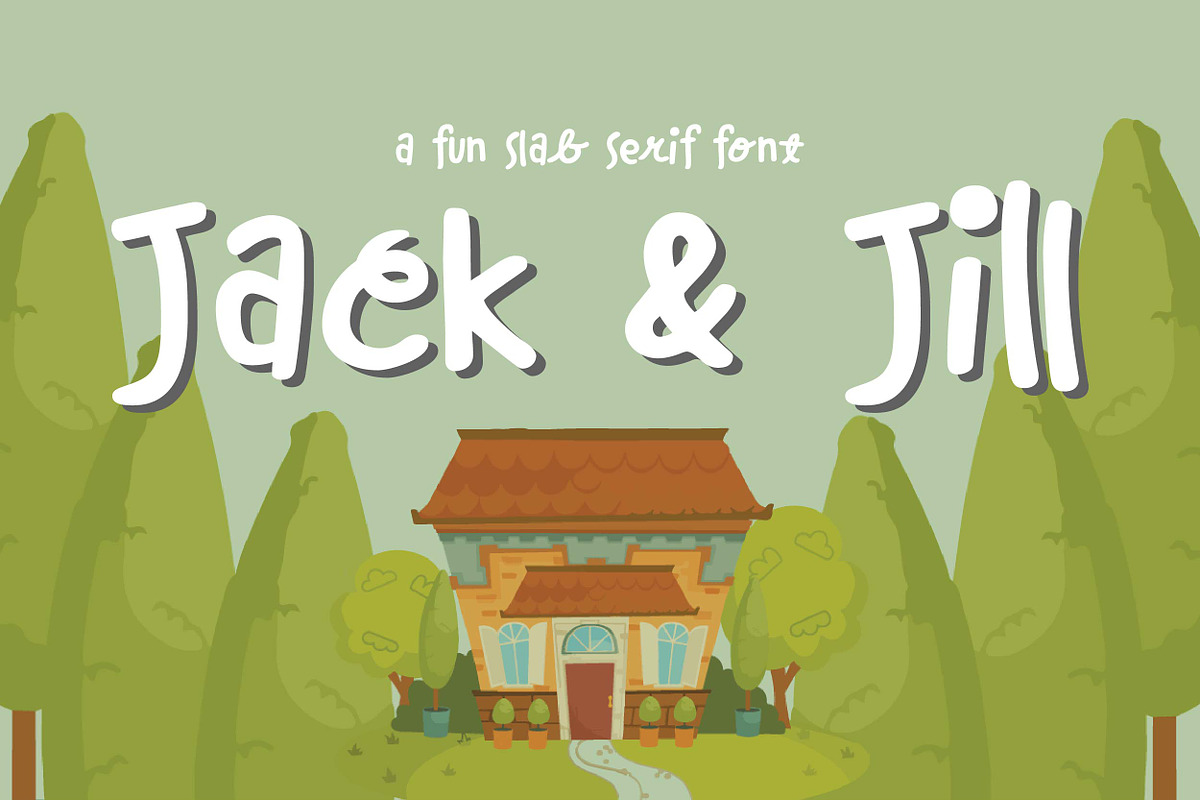 Jack & Jill - Fun Slab, a Sans Serif Font by Lemon Studio Type