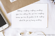 Cinthia Font, a Script Font by Quothron (Thumbnail 5 of 7)