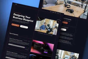 SoundCheck - Podcast Framer Template, a Landing Page Template by THdesign