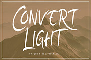 SALE Convert Light | Unique Typeface, a Sans Serif Font by Putra Khan (Thumbnail 5 of 12)