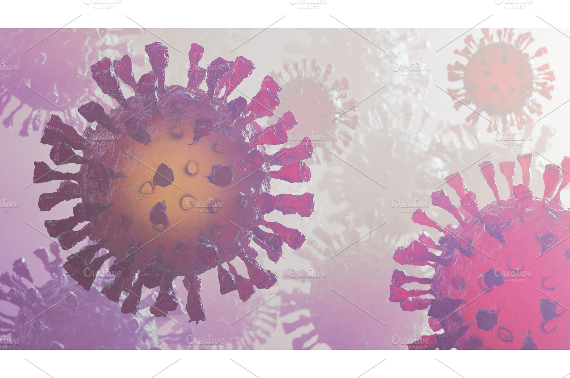 Coronavirus 2019-nCov novel, an Abstract Photo by MadPhotos