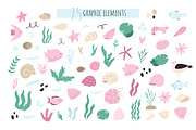 Cute Otters Cliparts & Patterns, a Graphic by danceyourlife (Thumbnail 11 of 11)