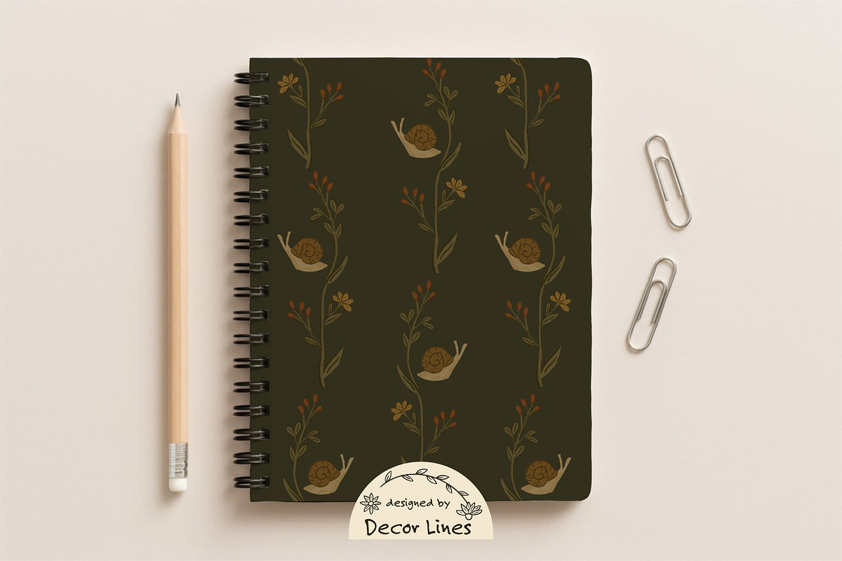 Woodland Seamless Pattern Bundle, a Pattern Graphic by Decor Lines (Photo 6 of 8)
