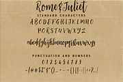 Romeo & Juliet Font Duo, a Script Font by Deeezy (Thumbnail 7 of 7)