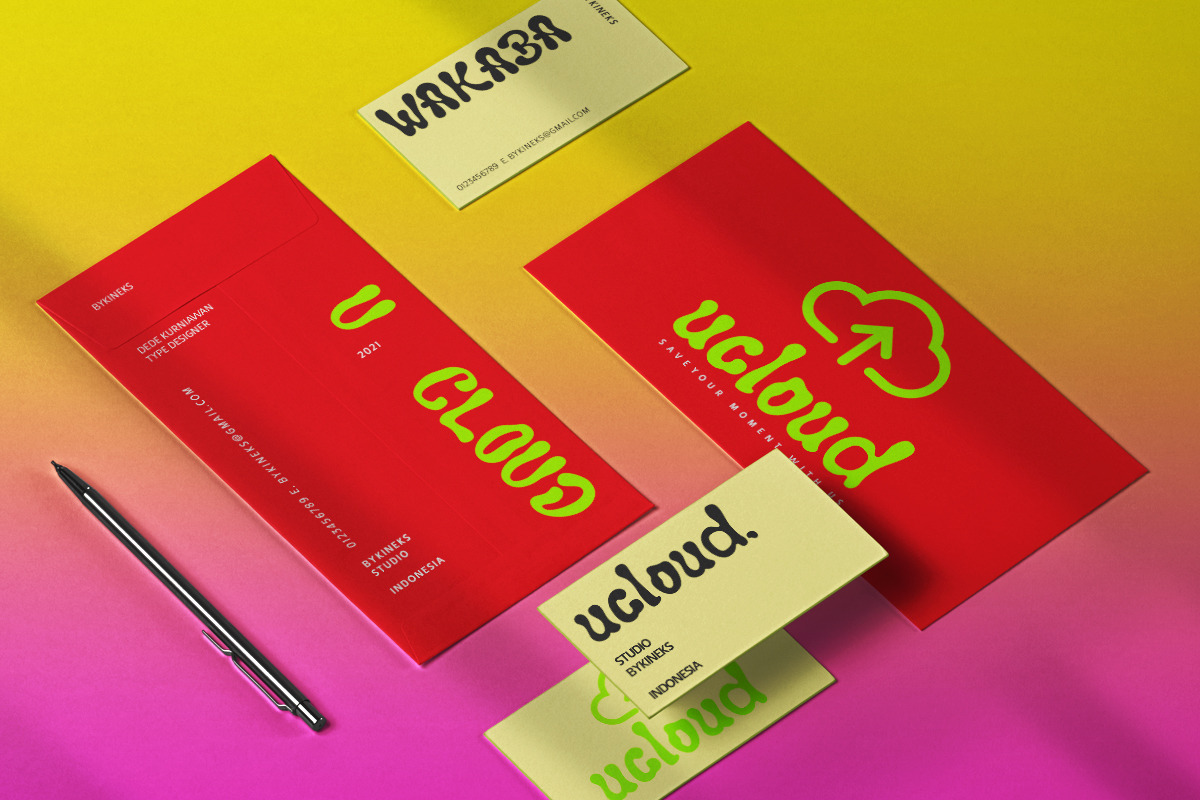 Wakaba | Display Font, a Handwritten Font by By Kineks (Photo 3 of 9)