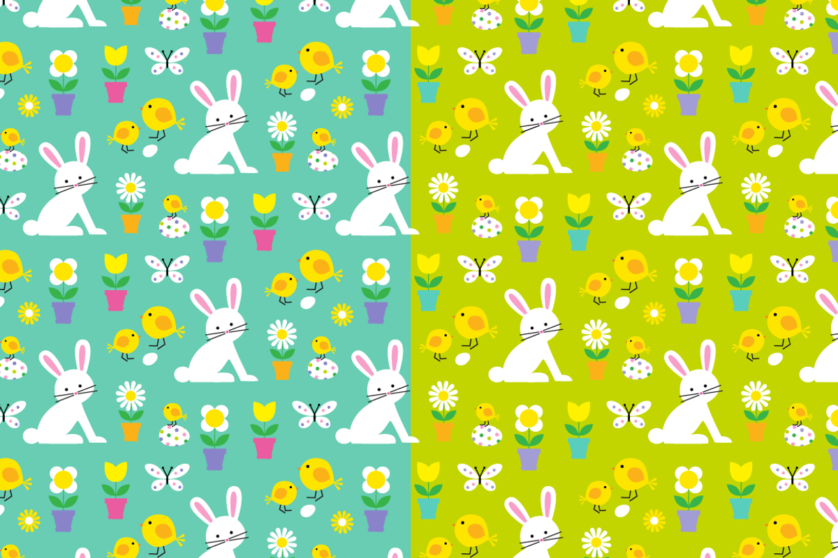 Easter Plaids, Stripes & Patterns preview 4