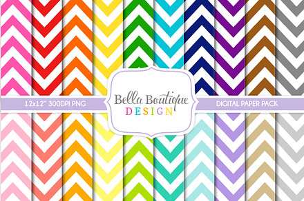 Seamless Thin Chevron Patterns