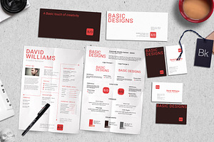 Branding Kit + Mockup - Basic