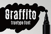 Graffito TrueType Font, a Symbol Font by alphadesign (Thumbnail 1 of 2)