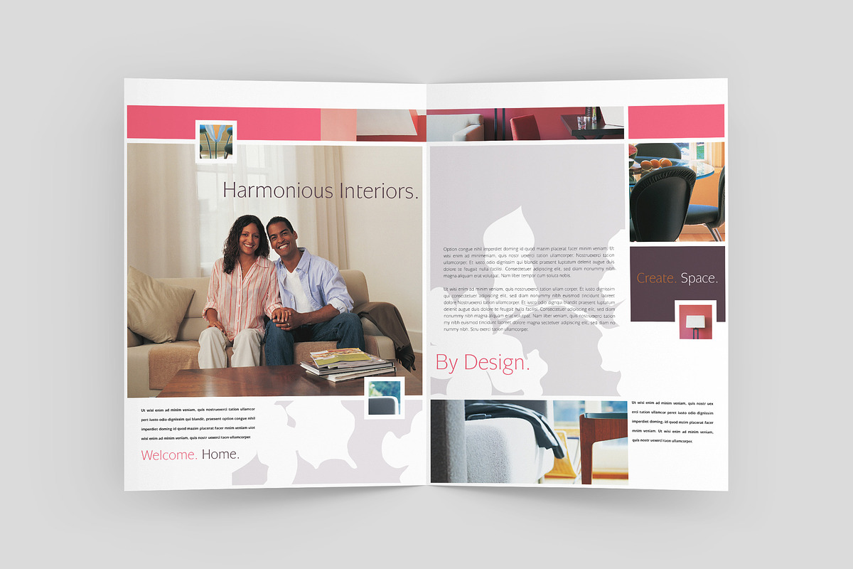 Interior Design Brochure Template