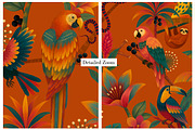 Amazonian Botanical Seamless, a Wallpaper Graphic by Luiz da Rolt Grathwohl (Thumbnail 5 of 8)