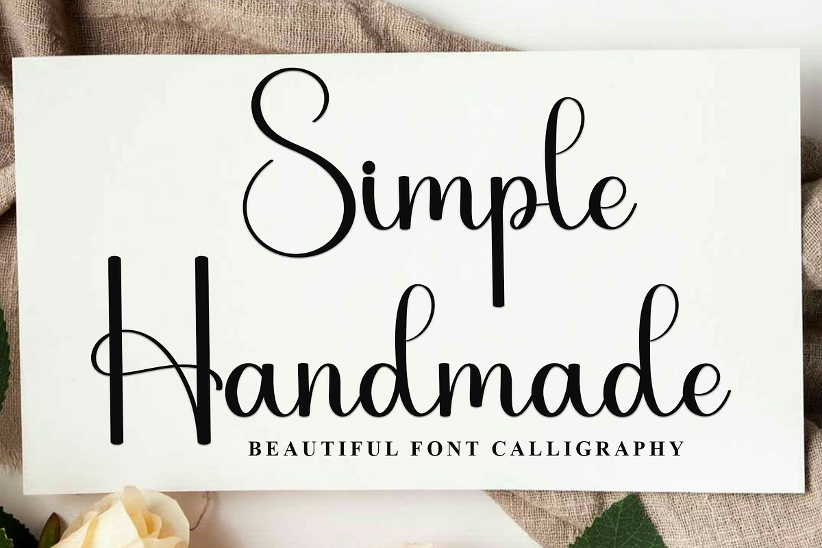 Beauty, a Script Font by InermediaSTUDIO (Photo 1 of 8)