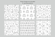 Easter Harmony Doodle Clipart, a Seasonal Illustration by Anna Druzhkova (Thumbnail 6 of 16)