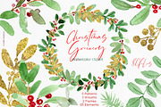 Christmas Greenery. Winter Foliage, an Illustration by LABFcreations (Thumbnail 3 of 8)