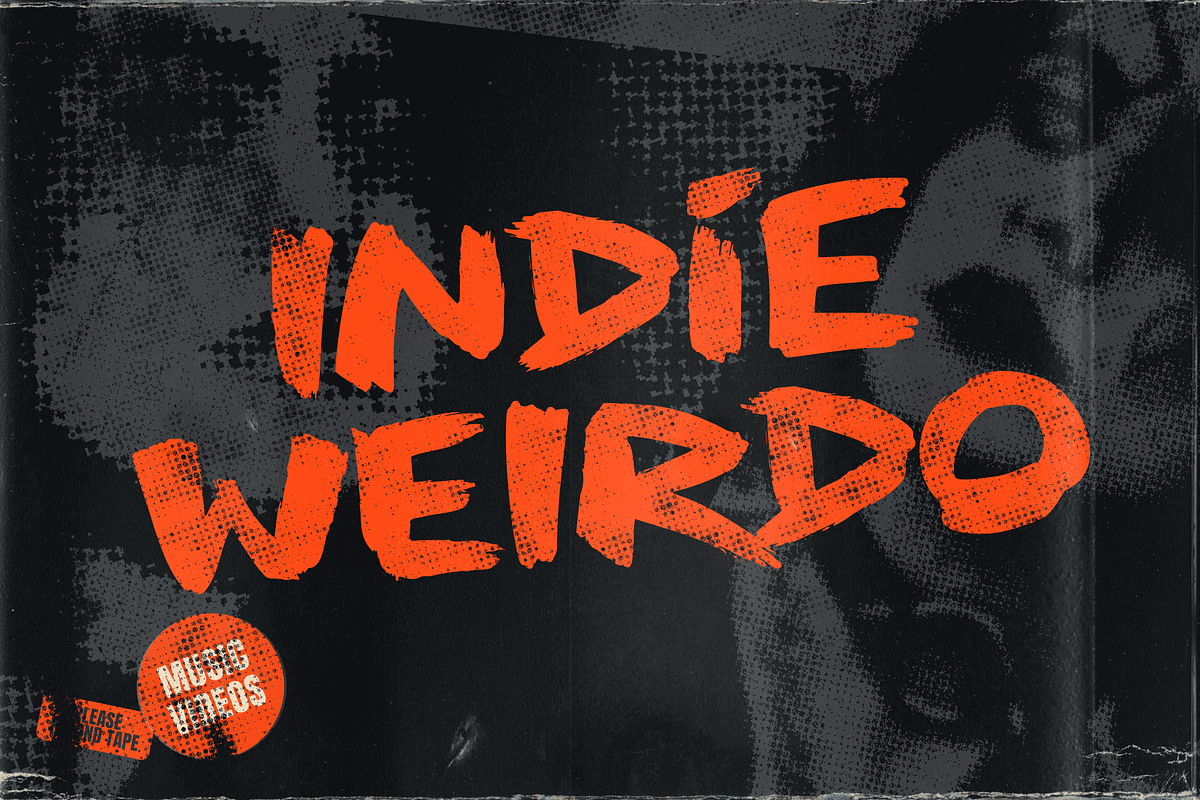 Wasted Youth: 90s Grunge Brush Font, a Handwritten Font by Wingsart Studio (Photo 13 of 20)