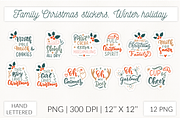 Christmas stickers bundle PNG, an Object Graphic by Let's Art (Thumbnail 10 of 14)