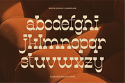 Srocx - Unique Display Font, a Serif Font by Flawless And Co (Thumbnail 8 of 10)