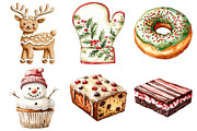 Christmas Holiday Baking Clipart Bun, an Illustration by Daily.Designs (Thumbnail 5 of 5)