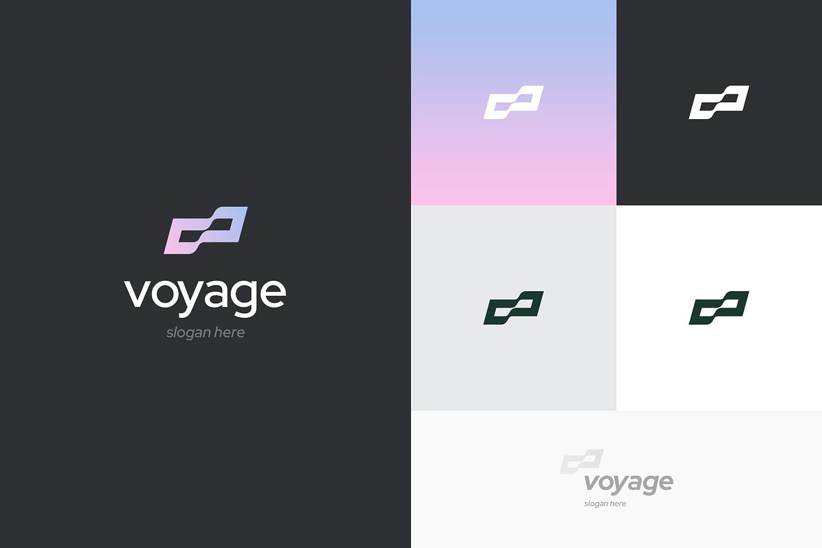 Travel Minimal Logo Mockup, a Branding & Logo Template by Dipak Dheer (Photo 2 of 6)