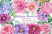 Bundle floral illustration, a Decorative Illustration by Hanna Hryharenka (Thumbnail 5 of 10)