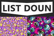 T-shirt design pattern BIG BUNDLE, a Pattern Graphic by NKTKNS (Thumbnail 3 of 7)