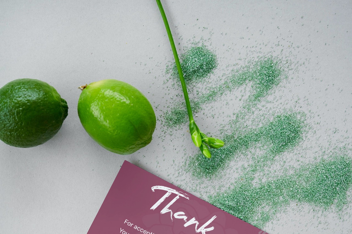 Birthday and Wedding Thank You Card, a Flyer Template by Sam_Powerhouse (Photo 3 of 4)