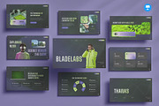 Neon Green Keynote, a Presentation Template by Pixslides (Thumbnail 1 of 7)