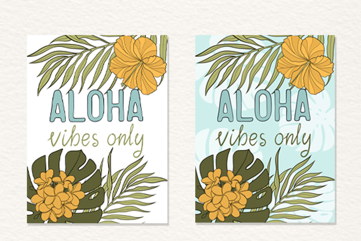 Aloha Hawaii Posters, a Decorative Illustration by Mari_Caliart (Photo 7 of 12)
