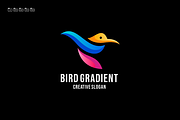 Bird Gradient Modern Logo Template, a Branding & Logo Template by EndR_ID (Thumbnail 2 of 2)