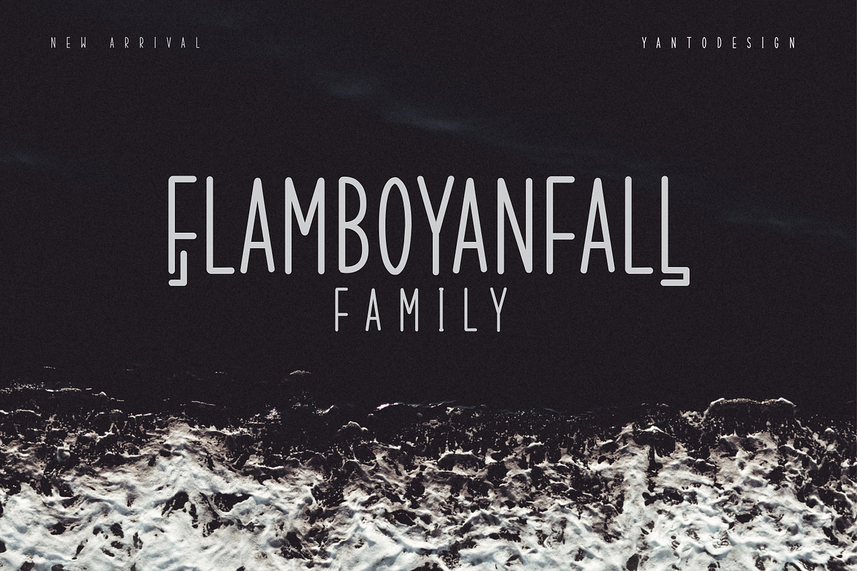 Flamboyanfall Family Font, a Script Font by yantodesign (Photo 1 of 11)