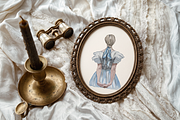 The White Swan Ballet vintage set, a Decorative Illustration by Amely.Art (Thumbnail 8 of 14)