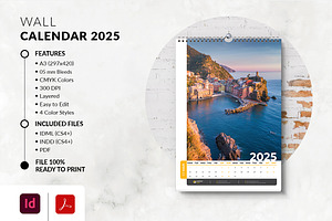 Printable 2025 Wall Calendar