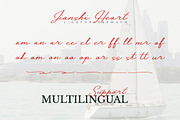 Jianshi Hearth | Monoline Signature, a Script Font by gracetype_studio (Thumbnail 14 of 15)