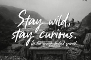 Strange Weather - Adventure font, a Handwritten Font by HypeWorksCo (Thumbnail 6 of 15)